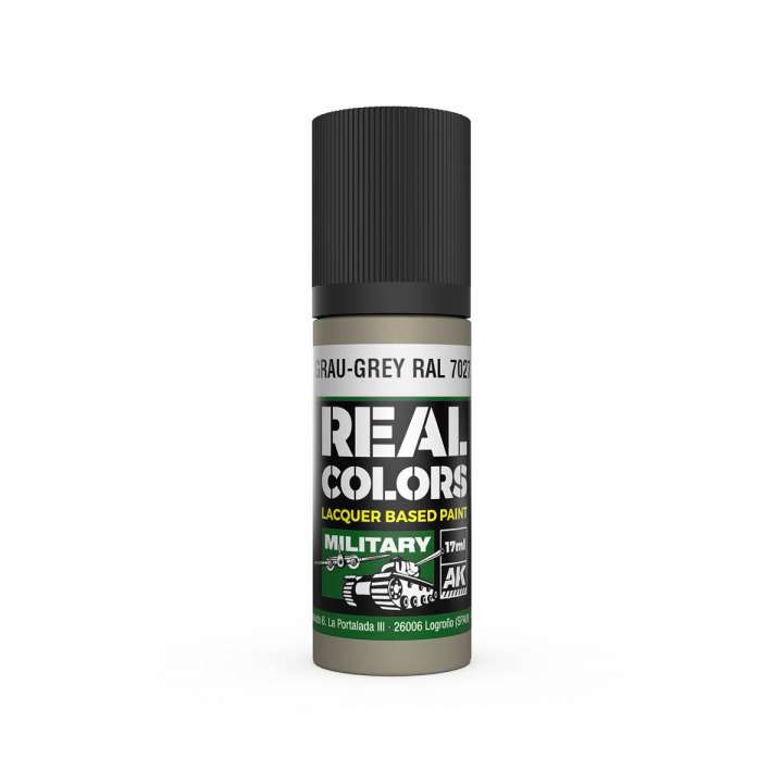 Boxart Grau-Grey RAL 7027 RC857 AK Real Colors
