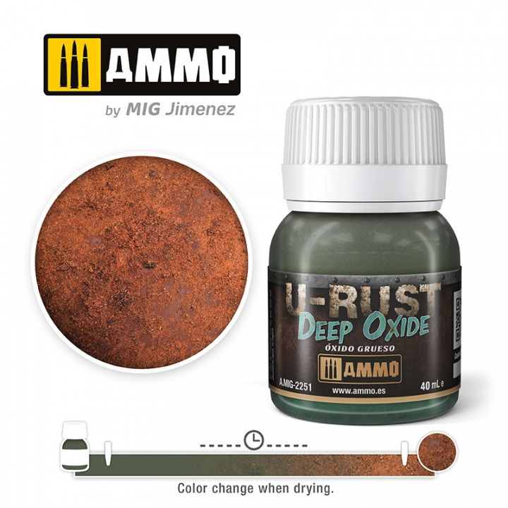 Boxart U-RUST Deep Oxide  Ammo by Mig Jimenez
