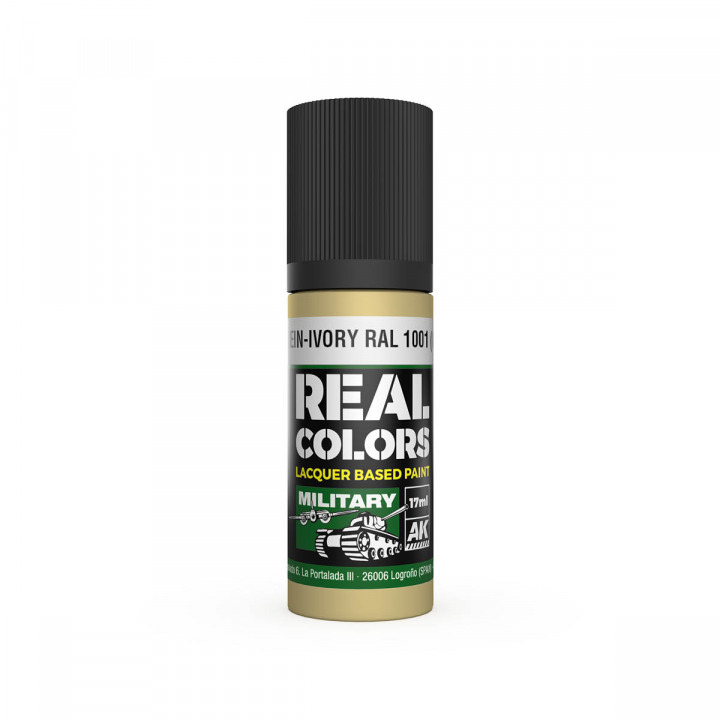 Boxart Elfenbein-Ivory RAL 1001 (Interior Color) RC851 AK Real Colors