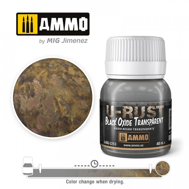 Boxart U-RUST Black Oxide Transparent  Ammo by Mig Jimenez