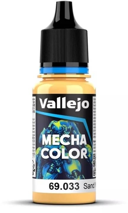 Boxart Sand Yellow Vallejo Mecha Colors Boxart Sand Yellow Vallejo Mecha Colors