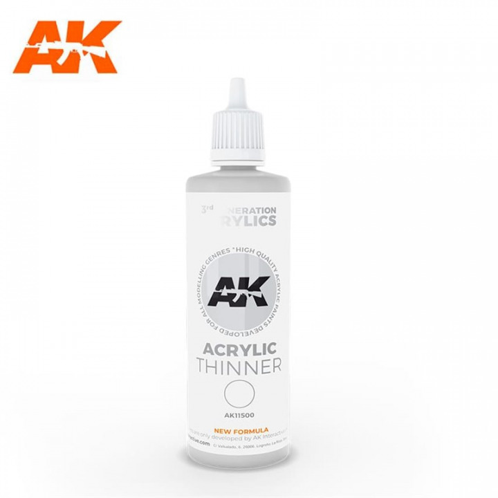Boxart Acrylic Thinner AK 11500 AK 3rd Generation