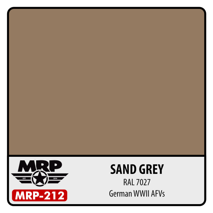 Boxart Sand Grey – RAL 7027 (German WWII AFV's) MR.Paint Boxart Sand Grey – RAL 7027 (German WWII AFV's) MR.Paint