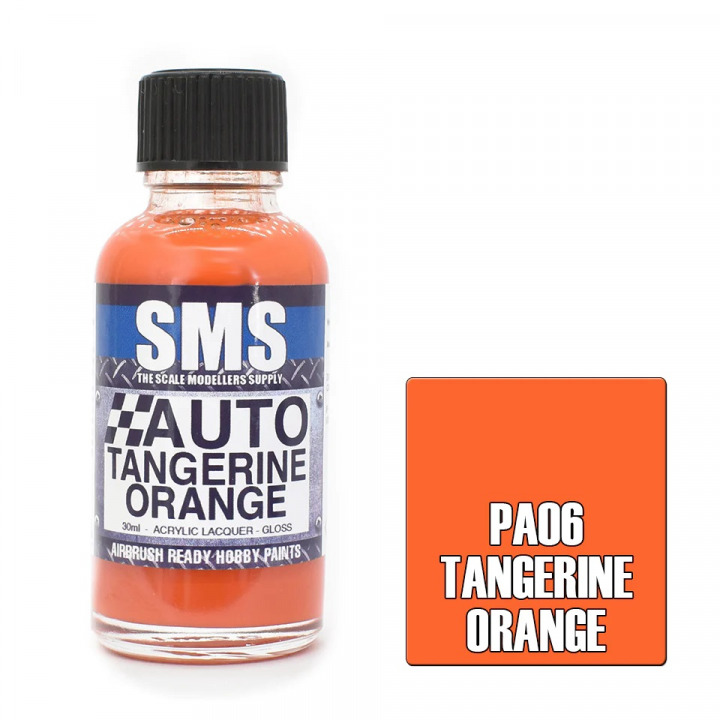 Boxart Auto Colour TANGERINE ORANGE  SMS