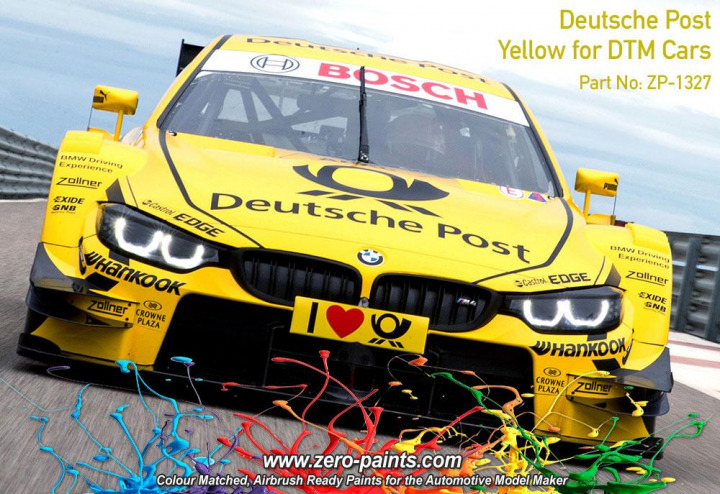 Boxart Deutsche Post Yellow Paint ZP-1327 Zero Paints