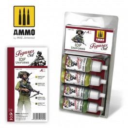 Boxart Figures Set - IDF Uniforms A.MIG-7030 Ammo by Mig Jimenez