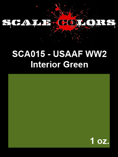 Boxart US Interior Green SCA015 Scale Colors