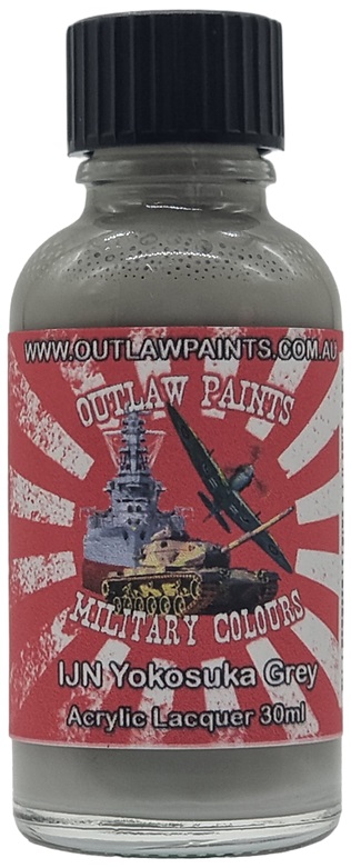 Boxart Japanese Military Colour - IJN Yokosuka Grey OP054MIL Outlaw Paints
