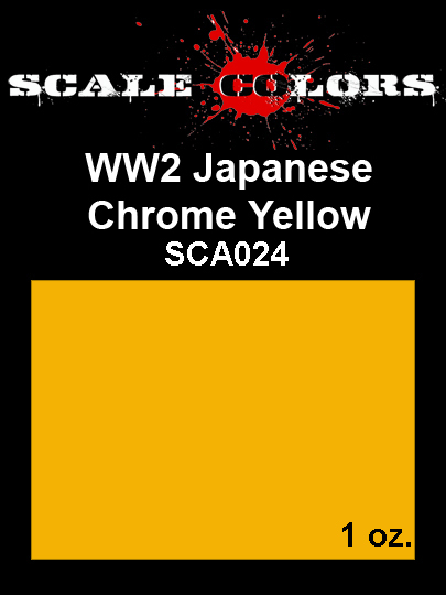 Boxart IJN/IJA ID Chrome Yellow SCA024 Scale Colors Boxart IJN/IJA ID Chrome Yellow SCA024 Scale Colors