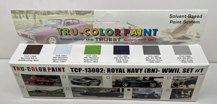 Boxart Royal Navy Set #1, 1920-1941 TCP-13002 Tru-Color