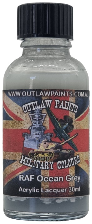 Boxart British Military Colour - RAF Ocean Grey FS36152 OP097MIL Outlaw Paints