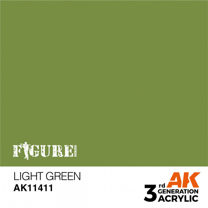 Boxart Light Green AK 3rd Generation - Figure Boxart Light Green AK 3rd Generation - Figure