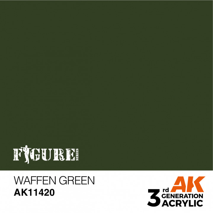 Boxart Waffen Green AK 3rd Generation - Figure Boxart Waffen Green AK 3rd Generation - Figure