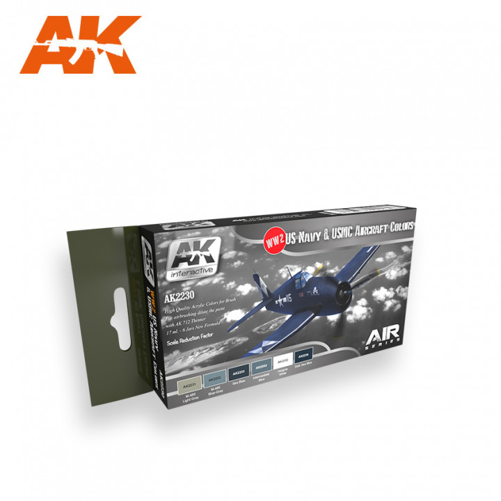 Boxart WW2 US Navy & USMC Aircraft Colours AK 2230 AK Interactive Air Series