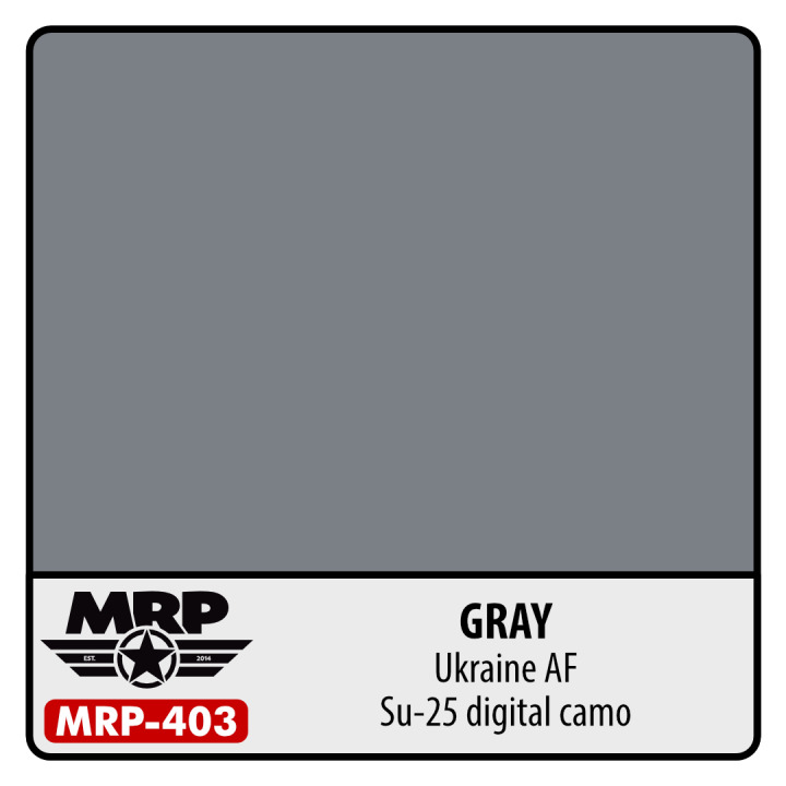Boxart Grey - Ukraine AF, Su-25, digital camo  MR.Paint