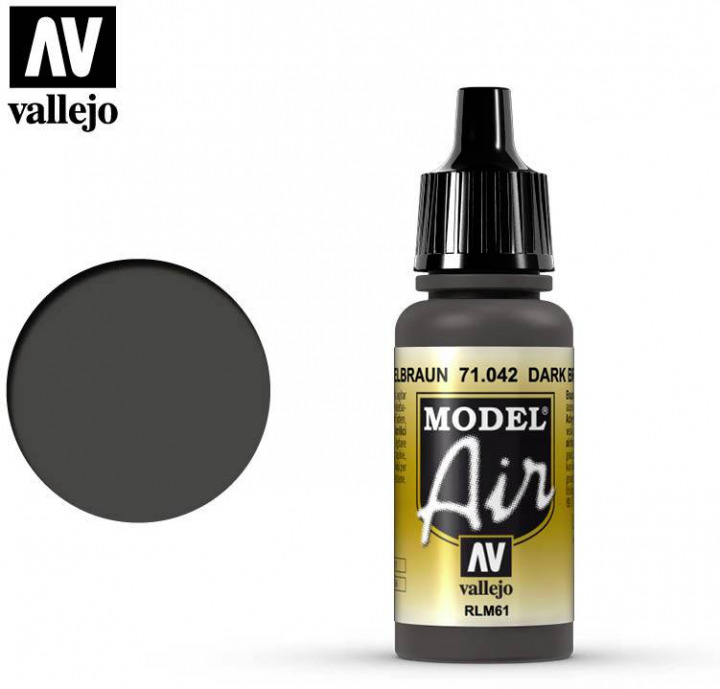 Boxart Dark Brown - RLM 61 71.042 Vallejo Model Air
