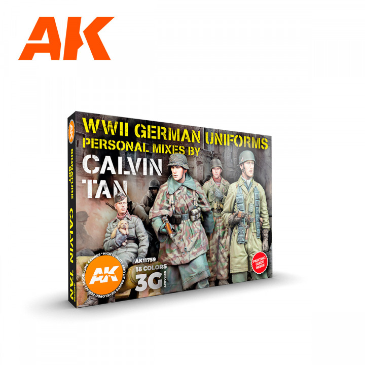 Boxart Signature Set "Calvin Tan" AK 3rd Generation Boxart Signature Set "Calvin Tan" AK 3rd Generation