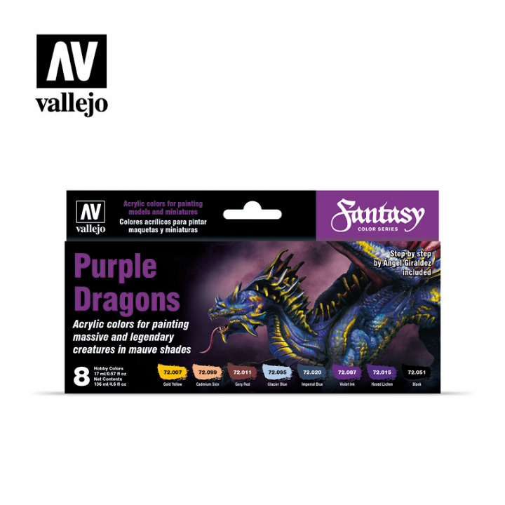Boxart Purple Dragons  Vallejo Fantasy