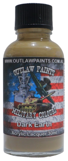 Boxart US Military Colour - Dark Earth OP021MIL Outlaw Paints