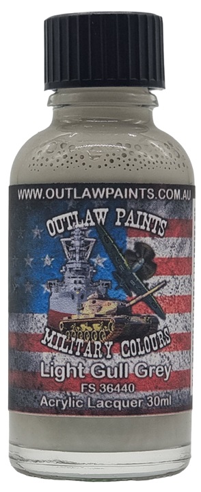 Boxart US Military Colour - Light Gull Grey FS36440 OP023MIL Outlaw Paints