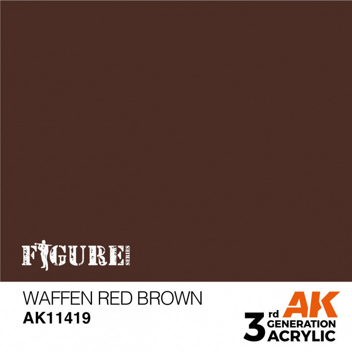 Boxart Waffen Red Brown AK 3rd Generation - Figure Boxart Waffen Red Brown AK 3rd Generation - Figure