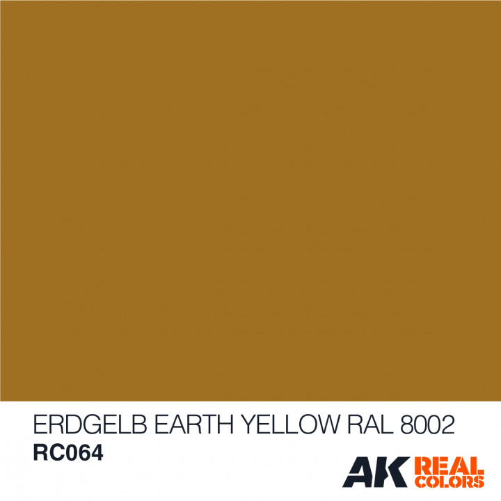 Boxart Erdgelb-Earth Yellow RAL 8002 AK Real Colors Boxart Erdgelb-Earth Yellow RAL 8002 AK Real Colors