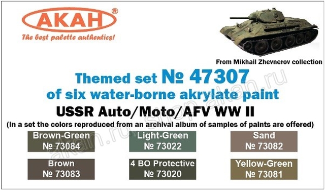 Boxart USSR Auto/Moto/AFV, WWII  Akan