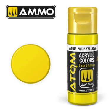 Boxart ATOM COLOR YELLOW ATOM-20018 ATOM Boxart ATOM COLOR YELLOW ATOM-20018 ATOM