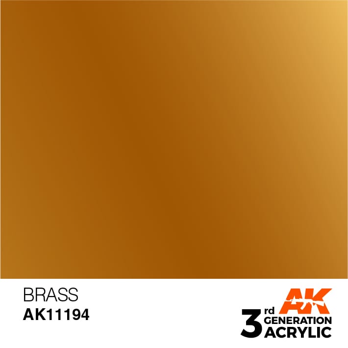 Boxart Brass - Metallic AK 3rd Generation Boxart Brass - Metallic AK 3rd Generation