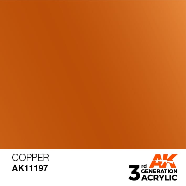 Boxart Copper - Metallic AK 3rd Generation Boxart Copper - Metallic AK 3rd Generation