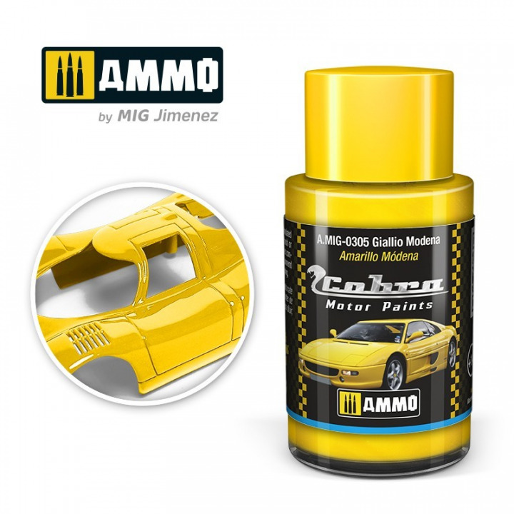 Boxart Giallo Modena  Cobra Motor Paints