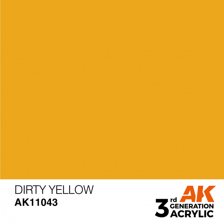Boxart Dirty Yellow - Standard AK 3rd Generation Boxart Dirty Yellow - Standard AK 3rd Generation