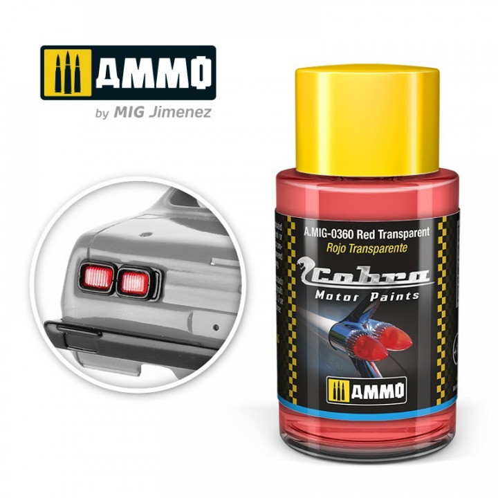 Boxart Red Transparent  Cobra Motor Paints