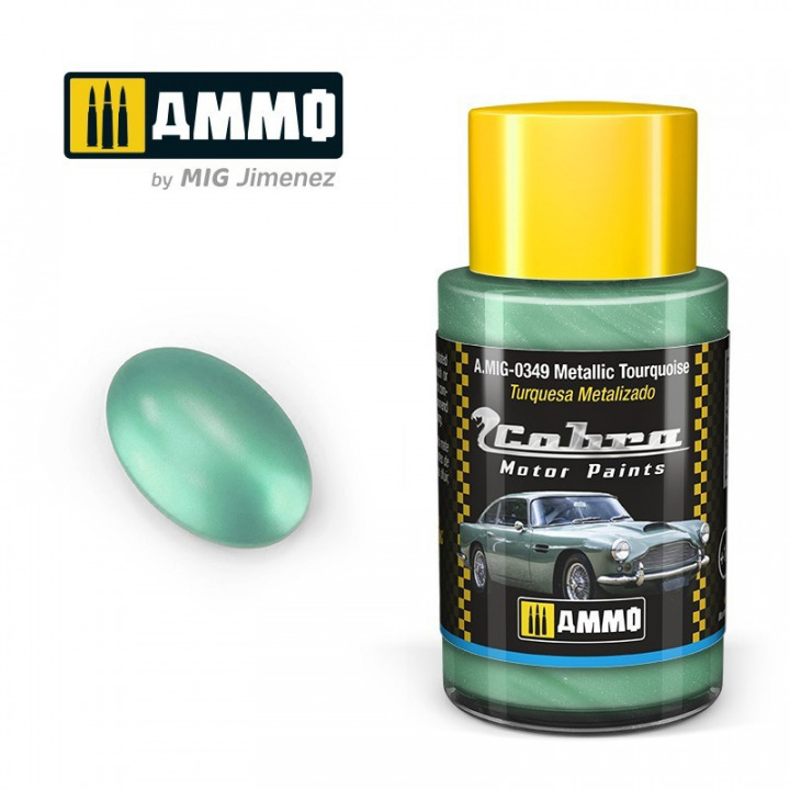 Boxart Metallic Turquoise  Cobra Motor Paints