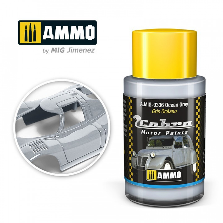 Boxart Ocean Grey  Cobra Motor Paints