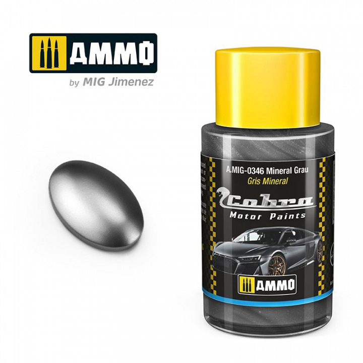 Boxart Mineral Grau  Cobra Motor Paints