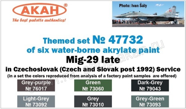 Boxart MiG-29 (late), Czech & Slovak  Akan