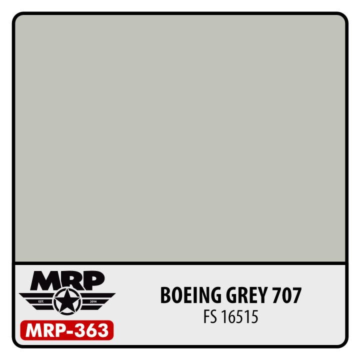 Boxart Boeing Grey 707 (FS16515)  MR.Paint