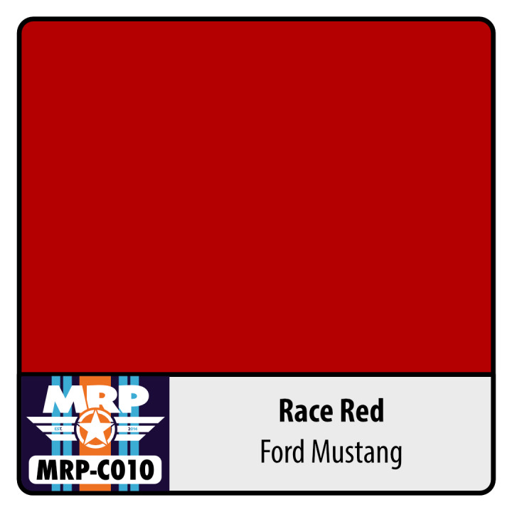 Boxart Race Red - Ford Mustang MRP-010 MR.Paint Boxart Race Red - Ford Mustang MRP-010 MR.Paint