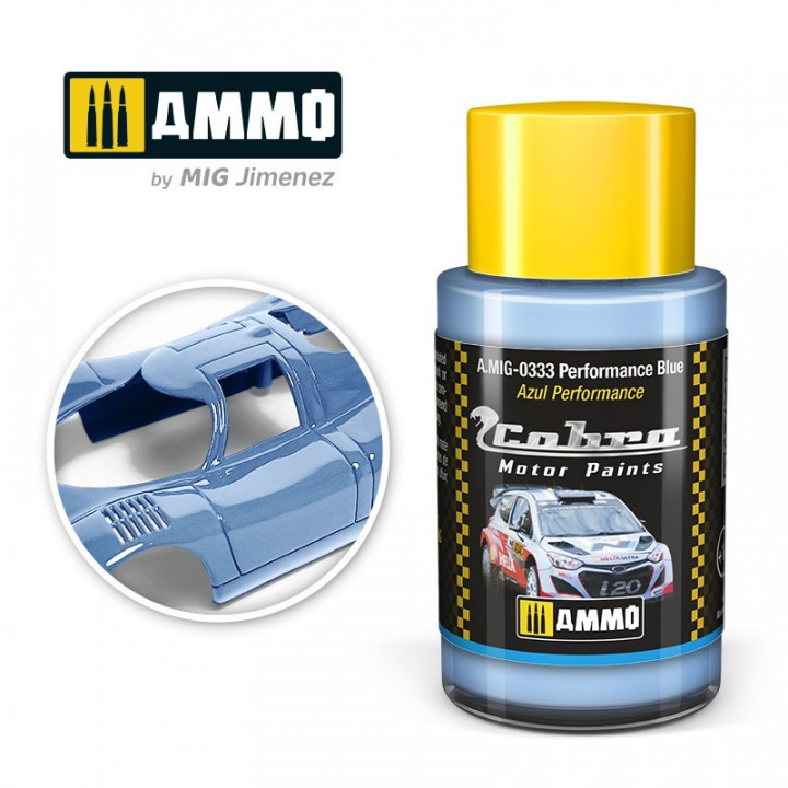Boxart Performance Blue  Cobra Motor Paints