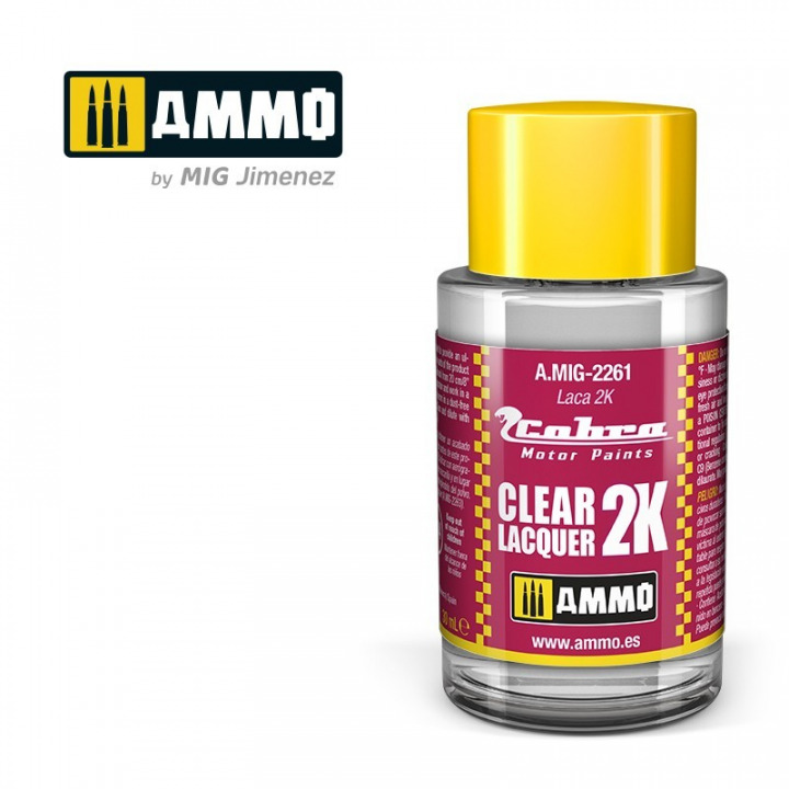 Boxart Clear Lacquer 2K  Cobra Motor Paints