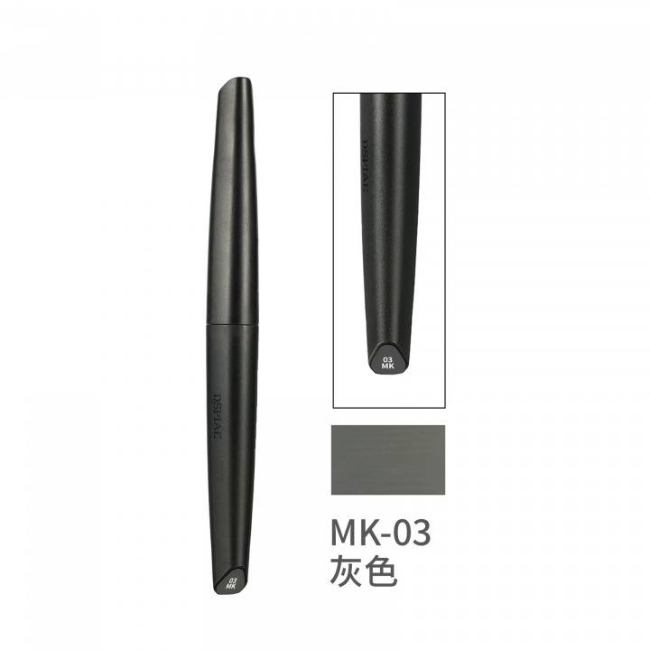 Boxart Soft Tip Acrylic Marker Water Based - Grey MK-03 DSPIAE Soft Tipped Markers