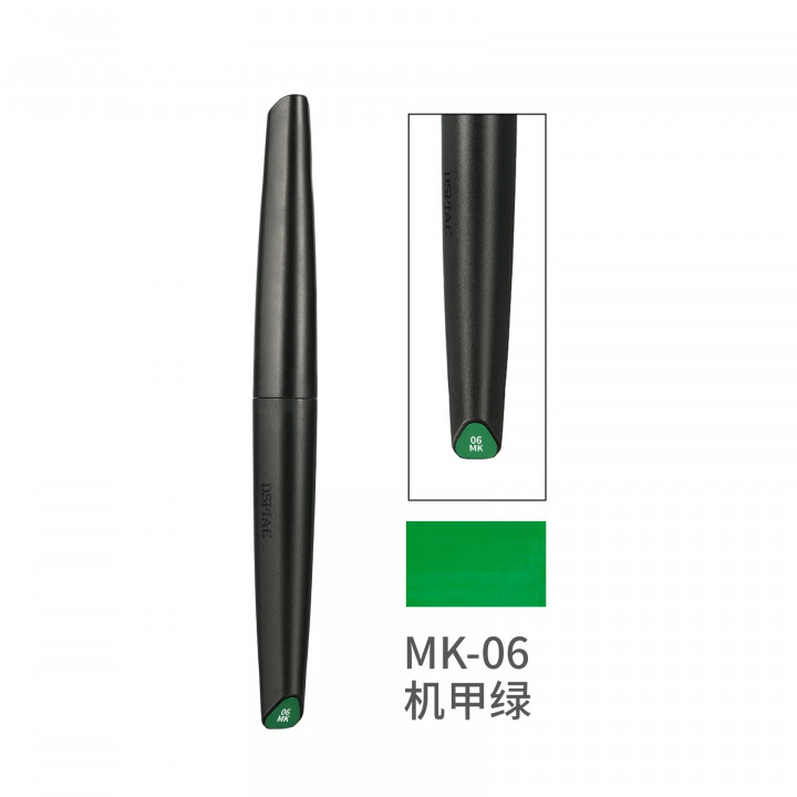 Boxart Soft Tip Acrylic Marker Water Based - Green MK-06 DSPIAE Soft Tipped Markers