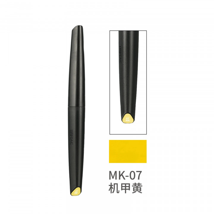 Boxart Soft Tip Acrylic Marker Water Based - Yellow MK-07 DSPIAE Soft Tipped Markers