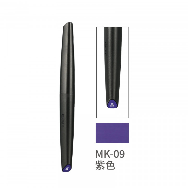 Boxart Soft Tip Acrylic Marker Water Based - Purple MK-09 DSPIAE Soft Tipped Markers