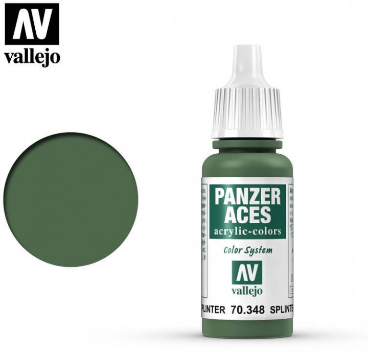 Boxart Splinter Strips 70.348 Vallejo Panzer Aces