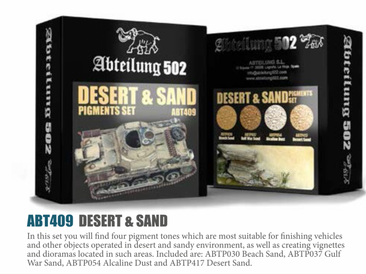 Boxart DESERT & SAND ABT409 Abteilung 502