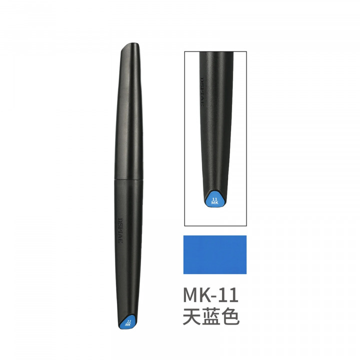 Boxart Soft Tip Acrylic Marker Water Based - Sky Blue MK-11 DSPIAE Soft Tipped Markers