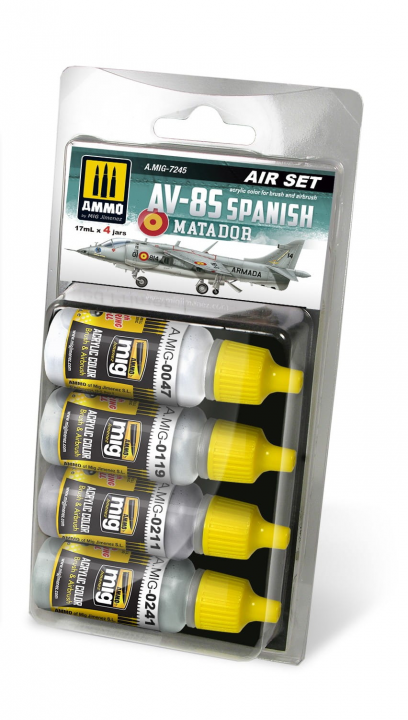 Boxart AV-8S Spanish Matador  Ammo by Mig Jimenez