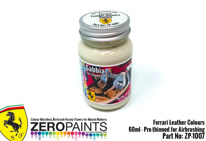 Boxart Ferrari Leather Colours Sabbia  Zero Paints